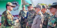 سردار شیرازی از نمایشگاه توانمندی‌های نیروی زمینی ارتش بازدید کرد
