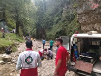 پدر و دختر ۱۰ ساله‌اش در آبشار عباس آباد مازندران غرق شدند