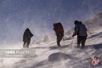 بارش برف و وزش باد در ارتفاعات/ از کوهنوردی در روزهای پایانی هفته بپرهیزید
