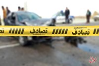 تصادف مرگبار پژو با تابلوی راهنمایی در شیراز/ عکس