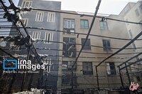 آتش سوزی مهیب در شهرک اکباتان