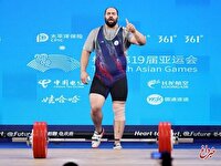 وزنه‌بردار ایران قوی‌ترین مرد آسیا شد