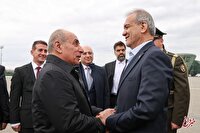 ابلاغ سلام رهبر انقلاب به الهام علی‌اف توسط پزشکیان/ قره‌باغ قسمت جدانشدنی از خاک آذربایجان است