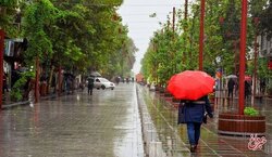 ورود سامانه بارشی به کشور/ باد و باران در این استان‌ها