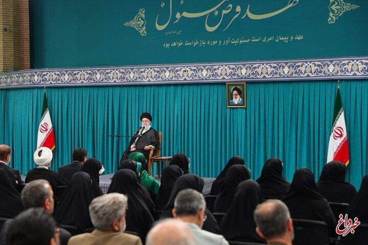 رهبر انقلاب: یکی از مصادیق همکاری مجلس با دولت کاهش سوال از مسئولان دولتی است/ بیان اختلافات سلیقه‌ای و سیاسی و کاری به شکل اختلاف همیشه مضر است