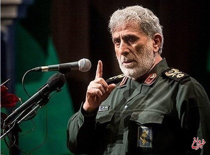 فرمانده نیروی قدس سپاه: پس از شهادت نصرالله اسرائیل جنگ ۶۶ روزه را آغاز کرد؛ در این مدت به قدرت مقاومت پی برد/ در این جنگ ۳ هواپیمای آمریکا نابود شد