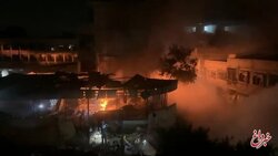 کشف اجساد سوخته/ محل اسکان آوارگان زیر آتش