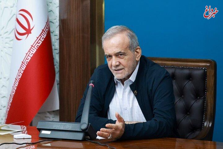 پزشکیان: می‌توان دولت را کوچک و چابک کرد