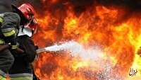 آتش‌سوزی در یک مجتمع مسکونی ۶ طبقه/ جزئیات