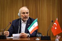 قالیباف در دیدار با رئیس مجلس ترکیه: صهیونیست‌ها برای اولین بار طعم تلخ برخورد سخت نظامی را چشیدند