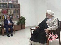 مدیرعامل هلدینگ سرمایه‌گذاری گروه توسعه ملی با آیت‌الله قمی دیدار کرد