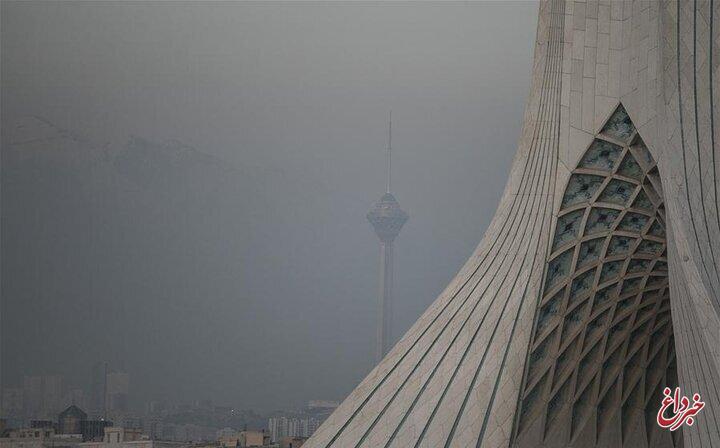 هشدار نارنجی آلودگی هوا برای تهران