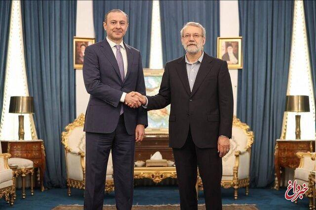 لاریجانی: ایران از قوی بودن کشورهای منطقه در جهت پایداری امنیتی حمایت می‌کند