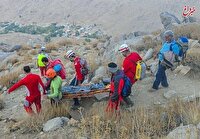 سقوط مرگبار زن کوهنورد در ارتفاعات برفخانه طزرجان