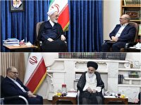 دیدار مدیرعامل شرکت سرمایهگذاری گروه توسعه ملی ایران با علمای قم دیدار مدیرعامل شرکت سرمایهگذاری گروه توسعه ملی ایران با علمای قم