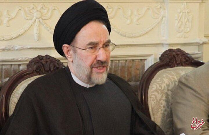 سید محمد خاتمی: «ای ایران» گفتن کافی نیست، باید نسبت به ایران اهتمام عملی داشت/ در جنگ ۱۲ روزه همه از ایران گفتند و اختلافات کنار رفت