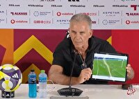 کی‌روش به سیم آخر زد/ مرد پرتغالی با تبلت به کنفرانس خبری رفت! +عکس