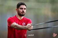 عکس| استایل ترسناک ستاره پرسپولیس برای دربی