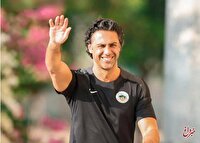 عکس| کری فرهاد مجیدی برای پرسپولیسی‌ها قبل از دربی