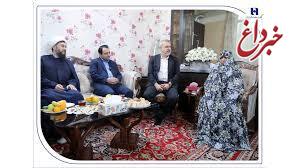 دیدار مدیرعامل بانک صادرات ایران با مادر و خانواده «شهید محمدنبی محمدی»