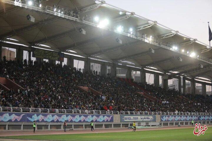 انفجار عشق در مشهد؛ زنان در ورزشگاه امام رضا(ع)